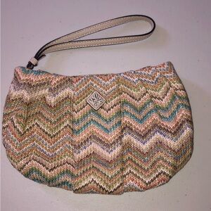 Simply Vera *Multicolor Chevron Wristlet